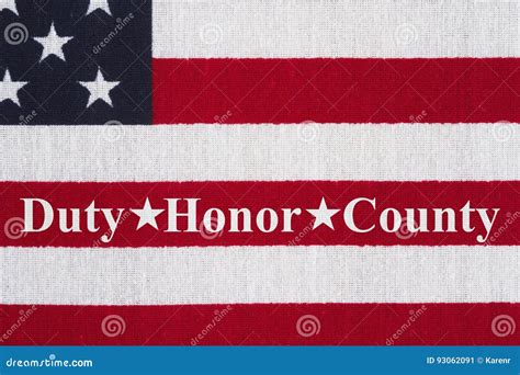 honor patriotism duty